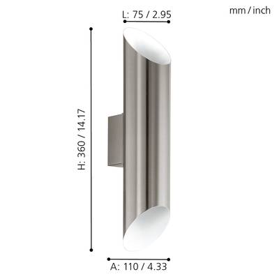 LED-Außenwandleuchte Agolada