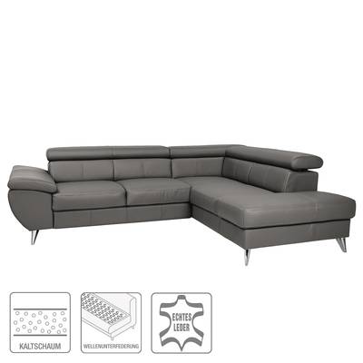 Ecksofa Hodge Echtleder