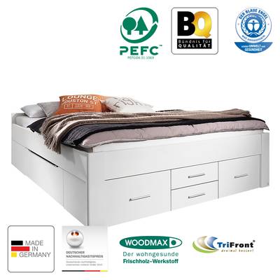 Bettgestell Scala mit 6 Schubladen