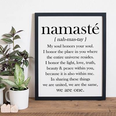 Bild Namasté