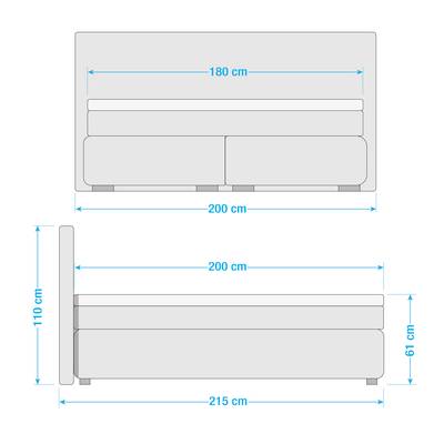 Boxspringbett Uhana