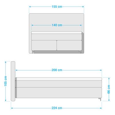 Boxspringbett Nan