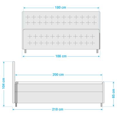 Boxspringbett Multia