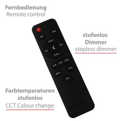 LED-Stehleuchte  Office Remote