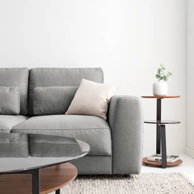 Ecksofa WILLOWS 2-Sitzer mit Longchair