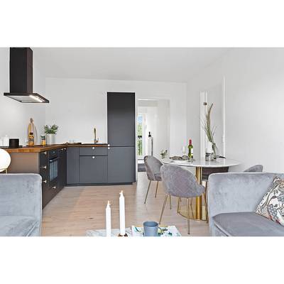 Chaises capitonnées Maxou I (lot de 2)