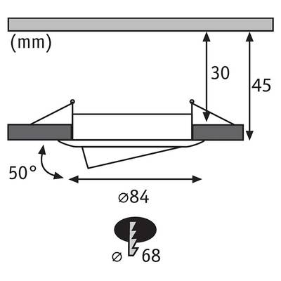 LED-Einbauleuchte Nova IV