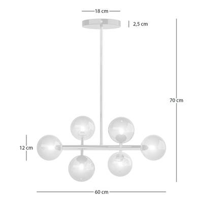 Deckenleuchte KJUL 6-flammig