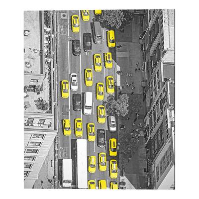 Bild New York taxis from above