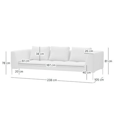 3-Sitzer Sofa MADISON