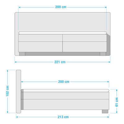 Boxspringbett Soft Box