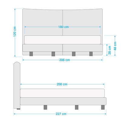 Boxspringbett Soho Pillow