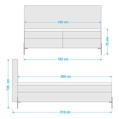 Boxspringbett Sari II