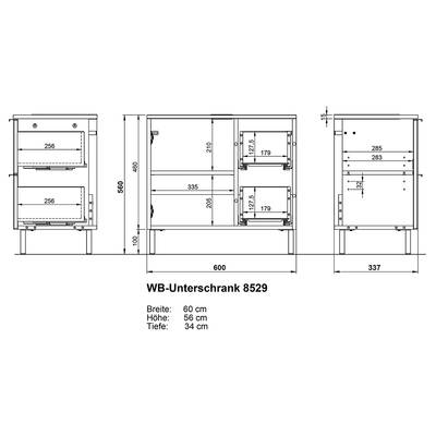 Badezimmerset Mauresa VII (3-teilig)