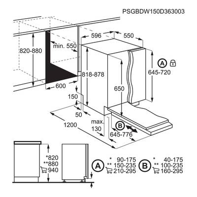 Küchenzeile High-Line Touch Variante C