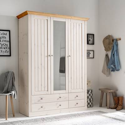1 armoire massif Lyngby 145 cm