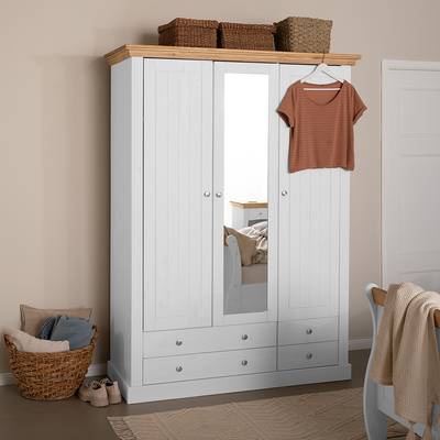 1 armoire massif Lyngby 145 cm