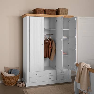 1 armoire massif Lyngby 145 cm