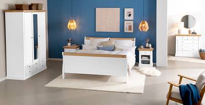 1 armoire massif Lyngby 145 cm