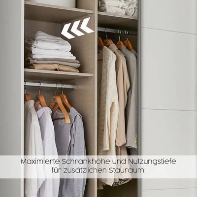 Schwebetürenschrank Barea - Spiegeltüren