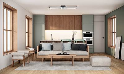 LED-Deckenleuchte Bantry