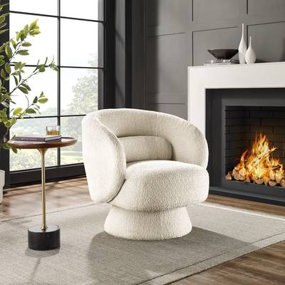 Draaibare loungefauteuil LANARE