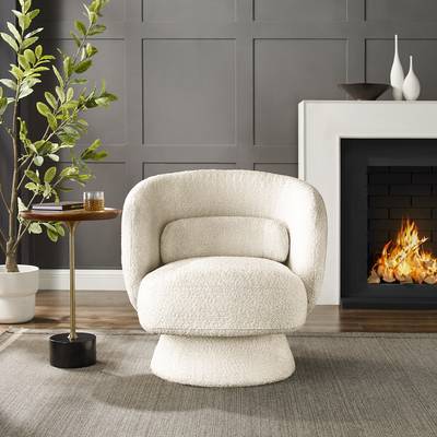 Draaibare loungefauteuil LANARE