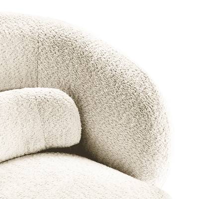 Draaibare loungefauteuil LANARE