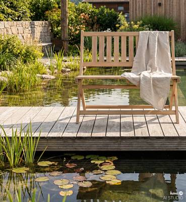 Klappbare Gartenbank Arvo