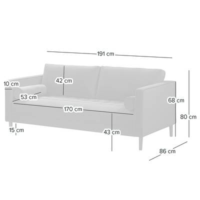 3-Sitzer Sofa LAONA