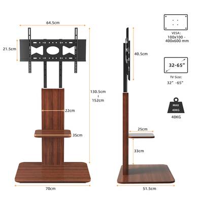 TV Ständer TV Standfuss 32-65 Zoll