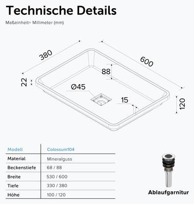 Maßzeichnung
