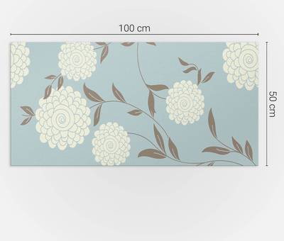 Klebepaneele Blumen Blatt-Muster kaufen