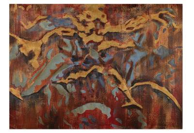 Acrylbild Handgemalt Nonfigurativ Ir