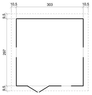 Gartenhaus M335