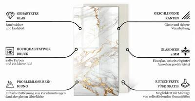 Tischplatte Carrara