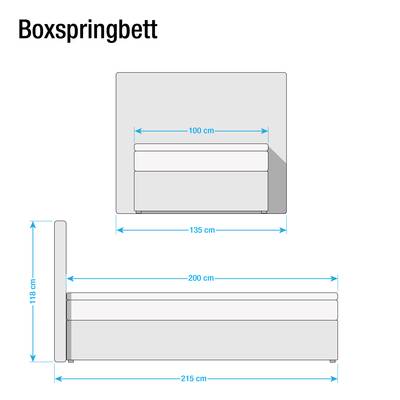 Boxspringbett Ingebo Kunstleder