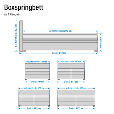 Boxspringbett Sandor