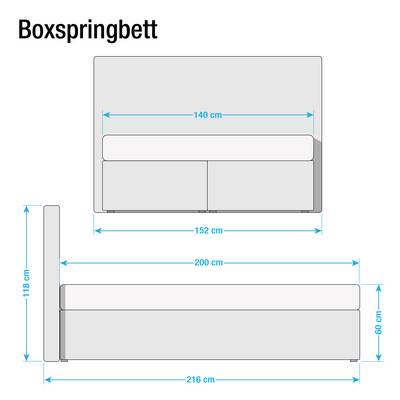 Boxspringbett Soft Cloud Box