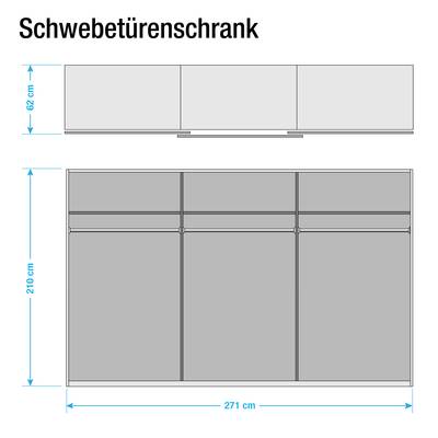 Schwebetürenschrank Tarragona