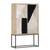 Massief houten highboards