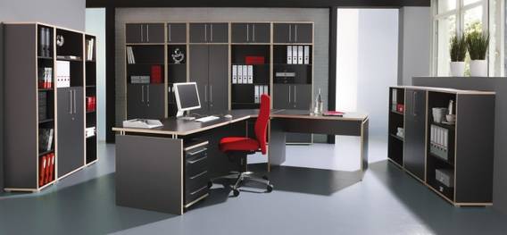 120cmAnthrazit Eugene rosales Breite Dekor Wangenschreibtisch RL5jq34A