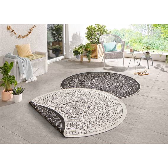 140 Porto Inoutdoorteppich Cm SchwarzØ Inoutdoorteppich 8XnwNOPk0Z