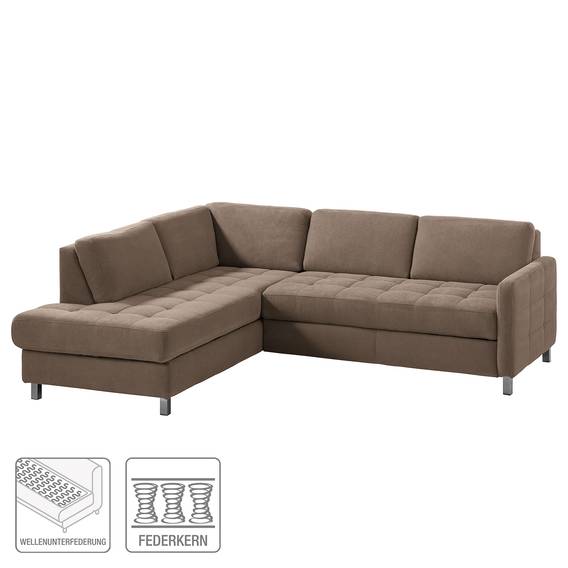 Ohne Schlaffunktion Tanete Ottomane Davorstehend Ecksofa WebstoffCappuccino Links lTuFJ35K1c