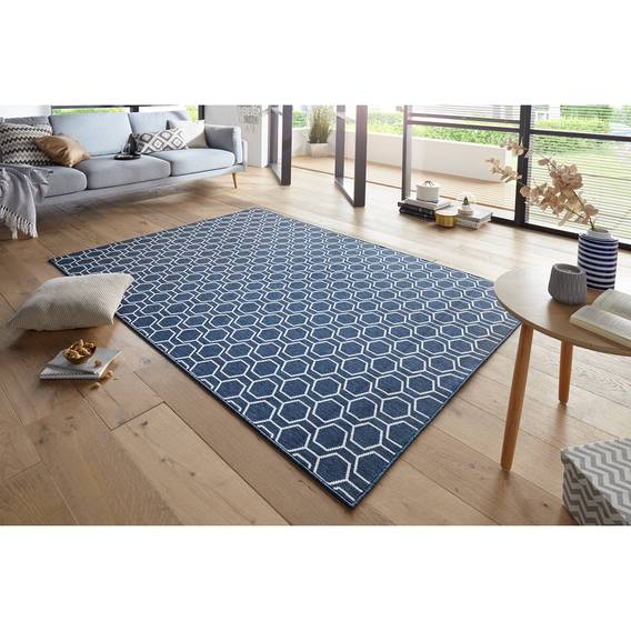 Novalie 160 X Kurzflorteppich PolypropylenDunkelblau 230 Cm UMpSVGzq