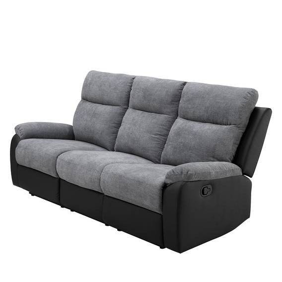 Relaxsofa Warmun (3Sitzer) Kunstleder / Microfaser home24.at