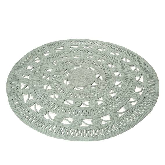Kurzflorteppich Nature Mintgrau Crochet Kurzflorteppich Crochet Crochet Nature Nature Mintgrau Mintgrau Kurzflorteppich vmN8ywn0O