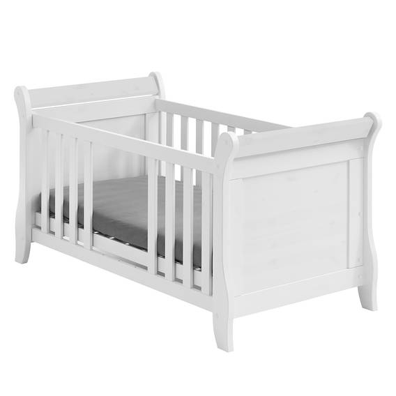 Babybett Nordische Bergen KieferWeiß Bergen Babybett nNm8w0v