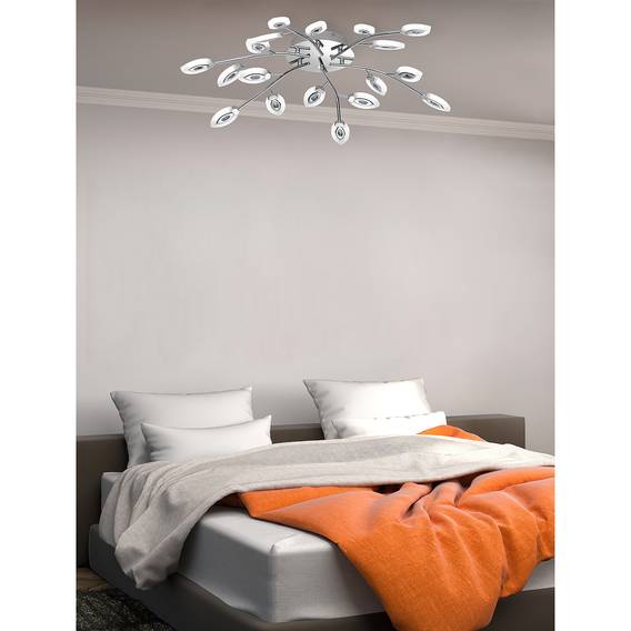 LED-Deckenleuchte Ashley - Kunststoff / Eisen | home24