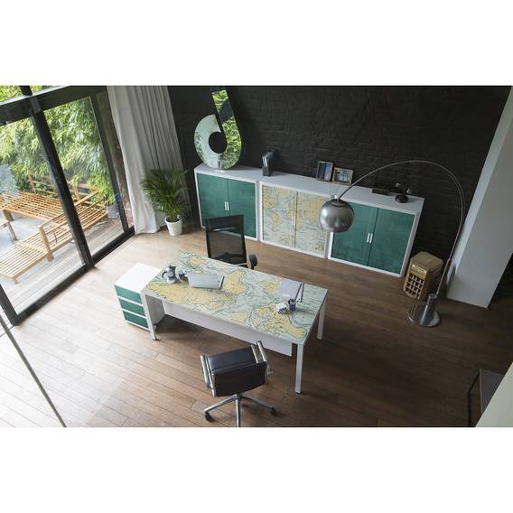 Aktenschrank easyOffice Vintage IV - Kunststoff | home24